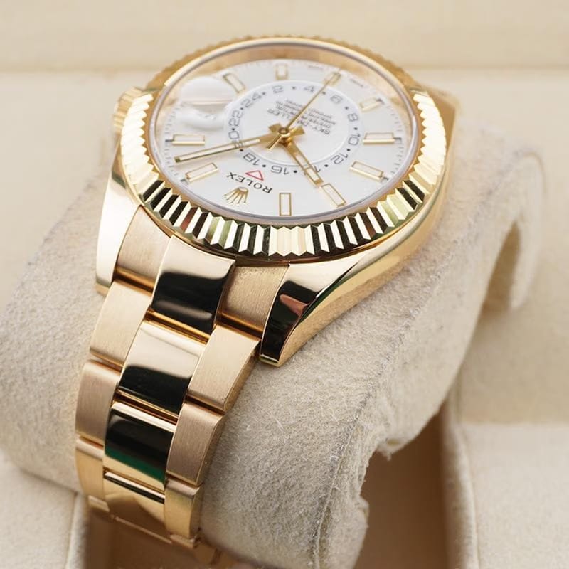 Rolex | Sky-Dweller | 326938 | Yellow gold | 42 mm | Yellow gold | White | Automatic
