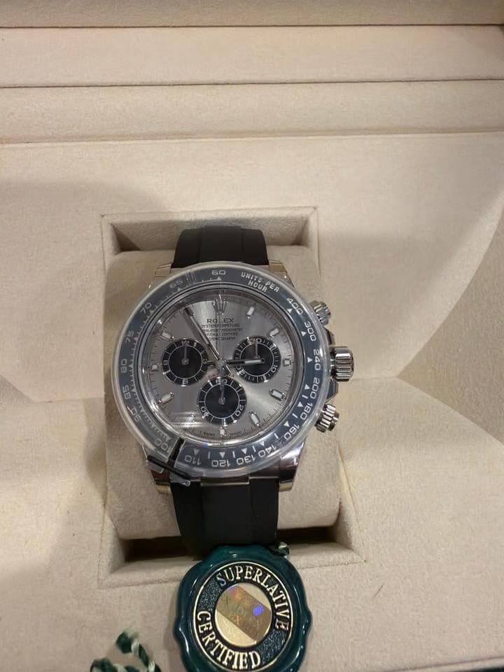 Rolex | Daytona | 116519LN | Steel | 40 x 43 mm | Rubber | Grey | Automatic