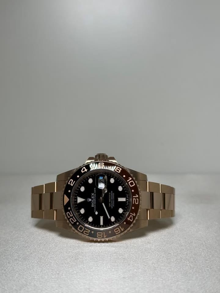 Rolex | GMT-Master II | 126715CHNR | Rose gold | Rose gold | Black | Automatic