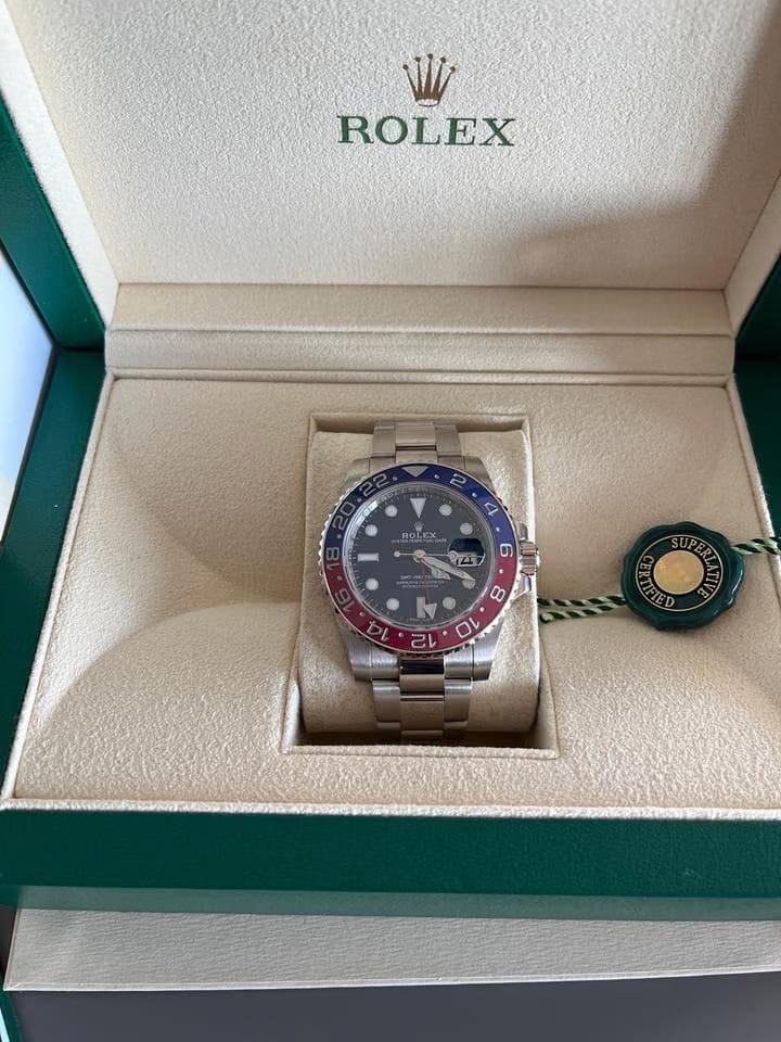 Rolex | GMT-Master II | 116719BLRO - Blue dial | White gold | 40 mm | White gold | Blue | Automatic