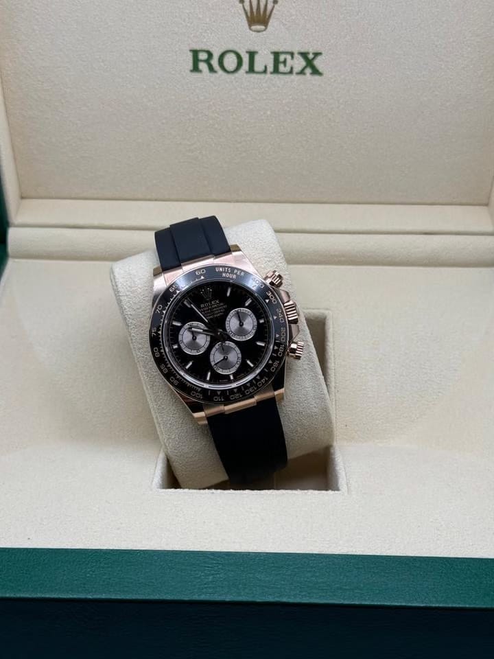 Rolex | Daytona | 126515ln-cm1-dc722 | Rose gold | 40 mm | Rubber | Pink | Automatic