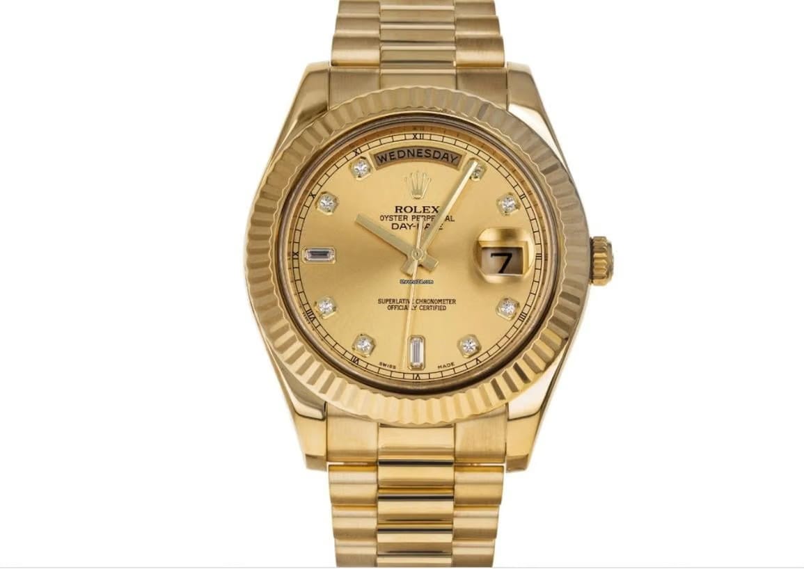 Rolex | Day-Date | 218238 | Yellow gold | 41 mm | Yellow gold | Gold | Automatic