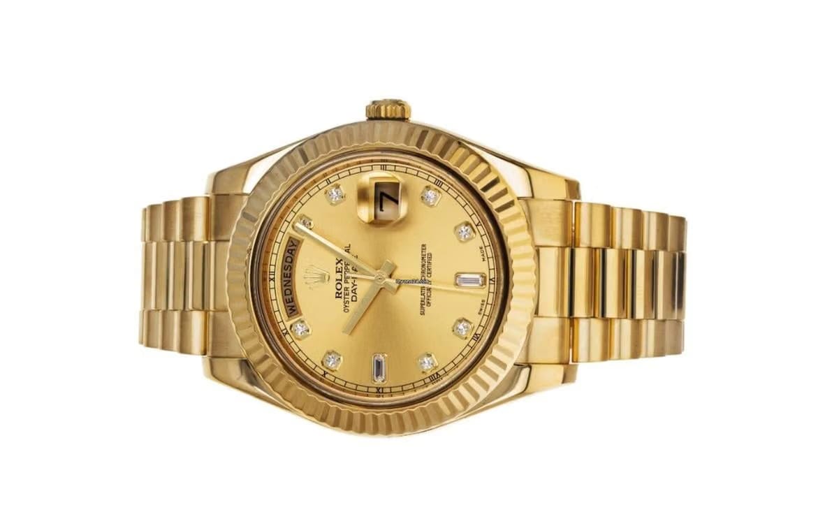 Rolex | Day-Date | 218238 | Yellow gold | 41 mm | Yellow gold | Gold | Automatic