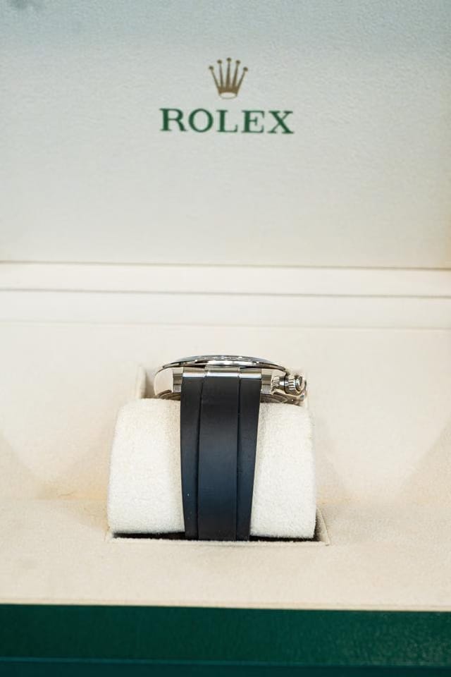 Rolex | Daytona | 126519LN | White gold | 40 mm | Rubber | Black | Automatic