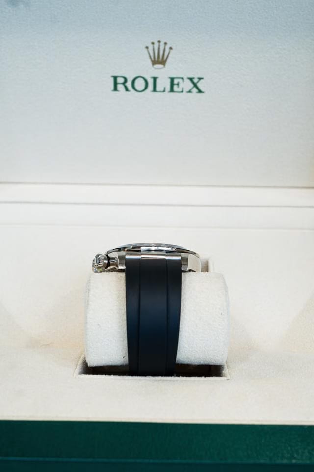 Rolex | Daytona | 126519LN | White gold | 40 mm | Rubber | Black | Automatic