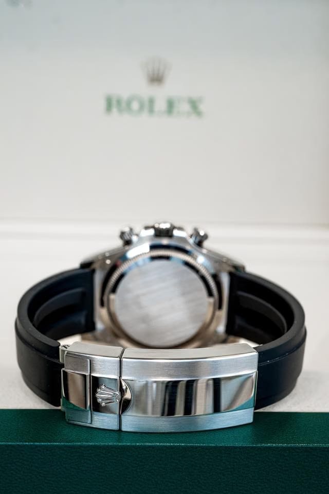 Rolex | Daytona | 126519LN | White gold | 40 mm | Rubber | Black | Automatic