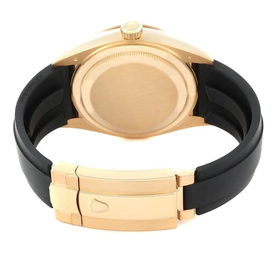 Rolex | Sky-Dweller | 336238-0002 | Yellow gold | 42 mm | Rubber | Black | Automatic