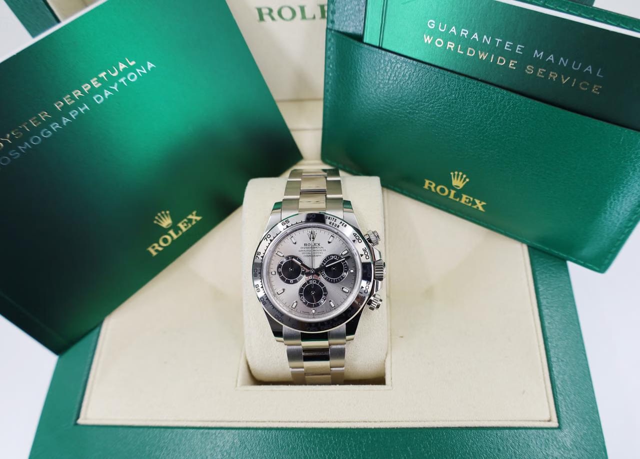 Rolex | Daytona | 116509 | Gold/Steel | 40 mm | White gold | Silver | Automatic