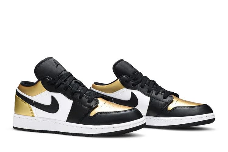 Air Jordan 1 Low GS Gold Toe