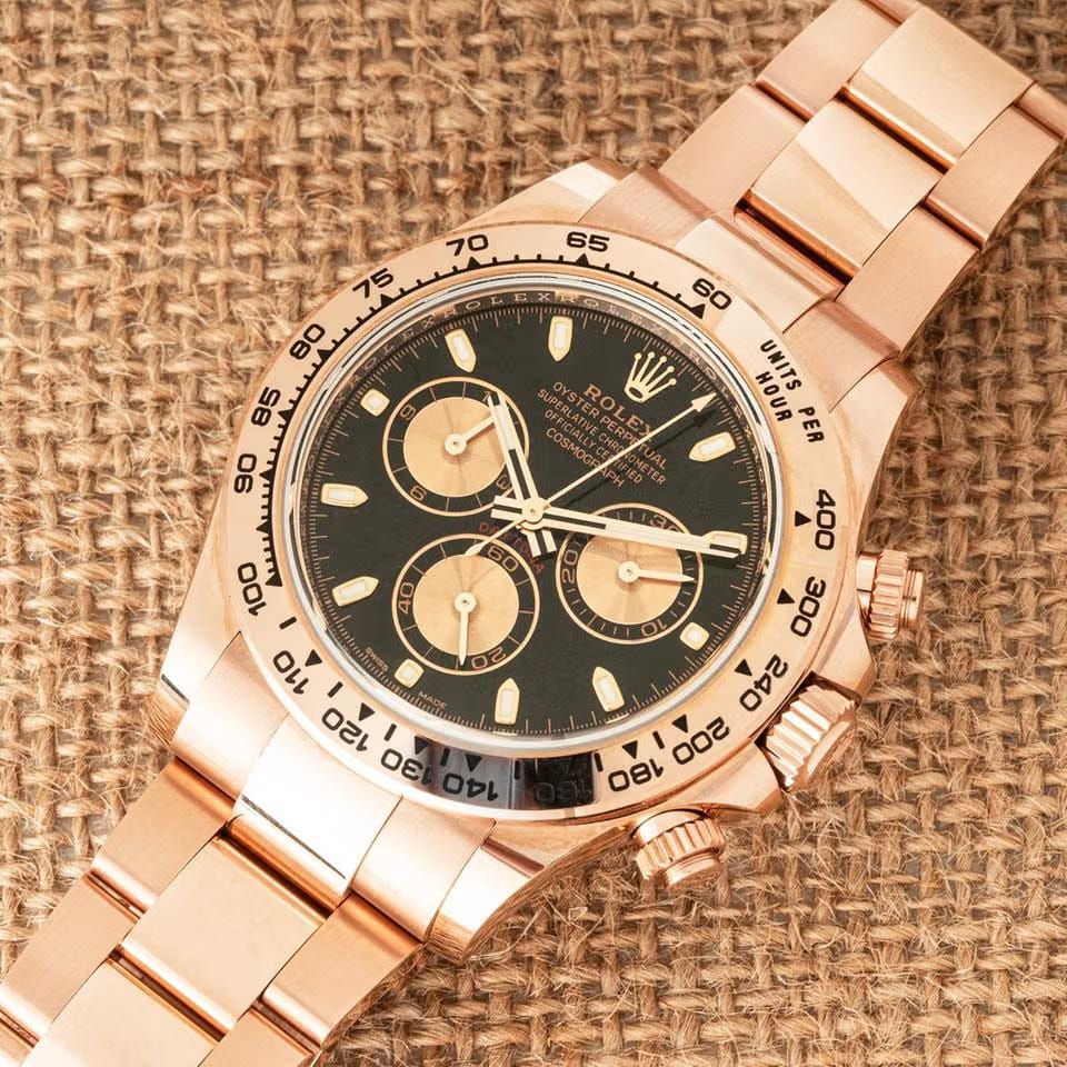 Rolex | Daytona | 116505 Cosmograph Daytona | Rose gold | 40 mm | Rose gold | Black | Automatic