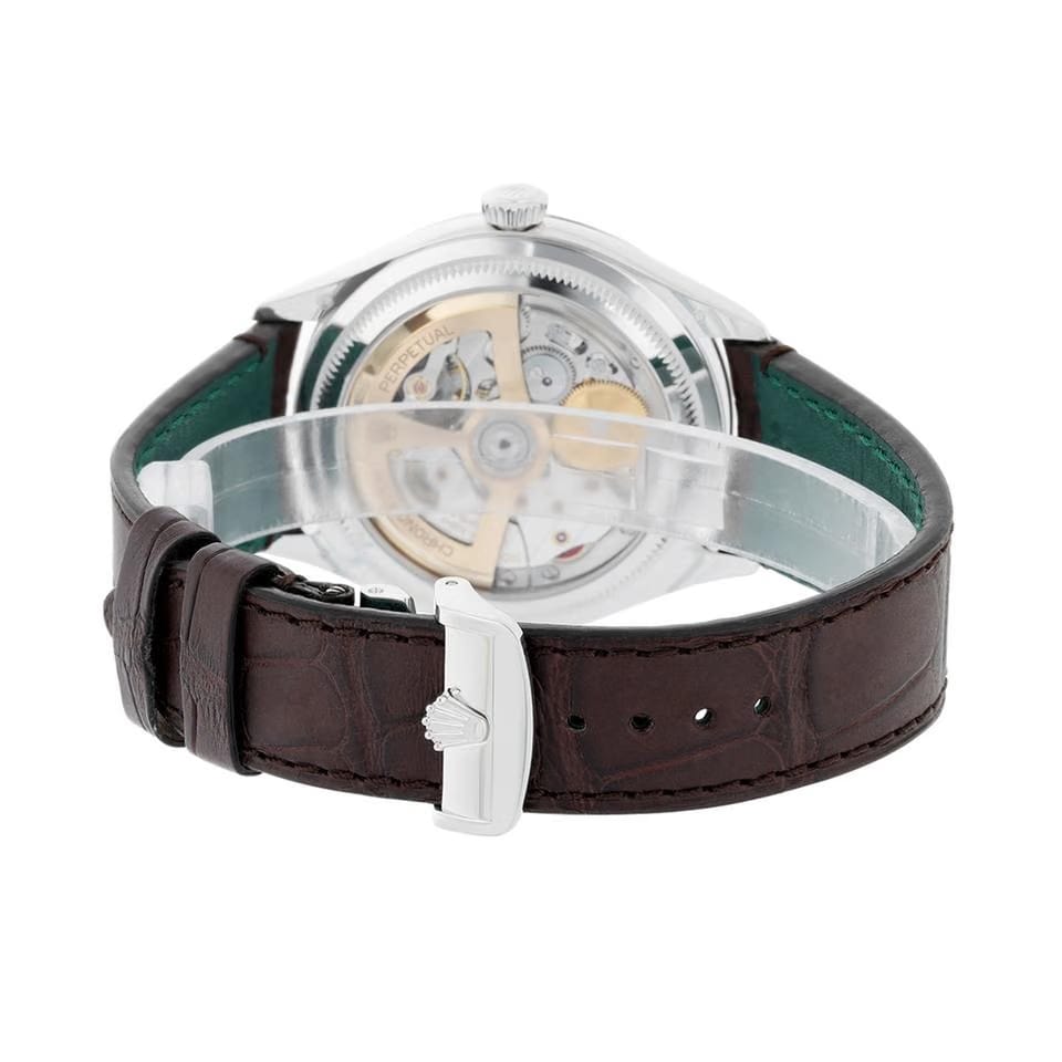 Rolex | 1908 | 52506-0002 | 39 mm | Blue | Automatic