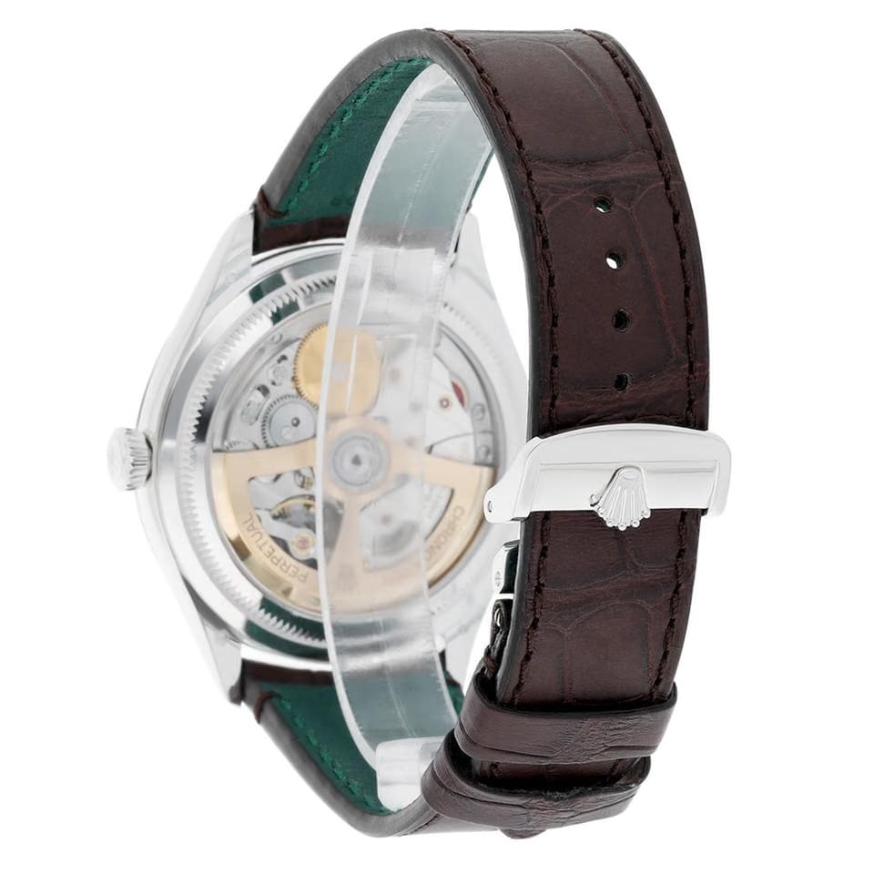 Rolex | 1908 | 52506-0002 | 39 mm | Blue | Automatic