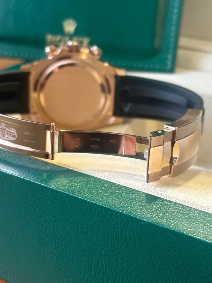 Rolex | Daytona | 126515ln-cm1-dc722 | Rose gold | 40 mm | Rubber | Black | Automatic