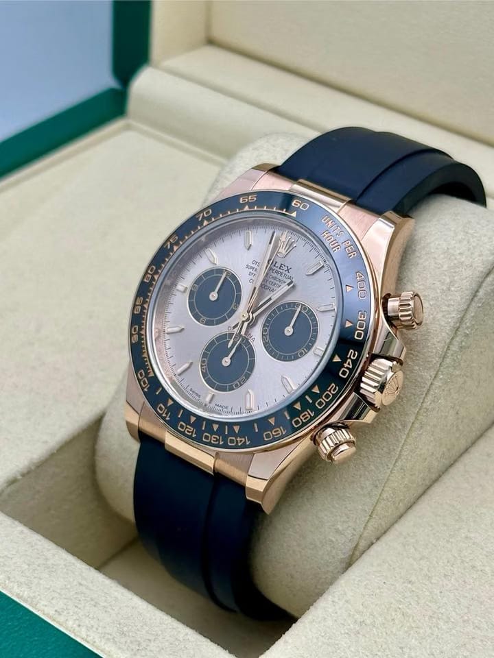 Rolex | Daytona | 126515LN | Rose gold | 40 mm | Rubber | Pink | Automatic