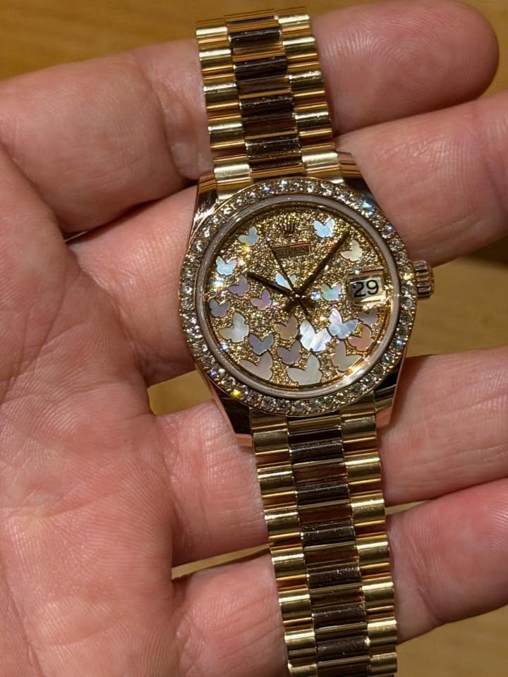 Rolex | Datejust | 278285RBR | Rose gold | 31 mm | Rose gold | Pink | Automatic