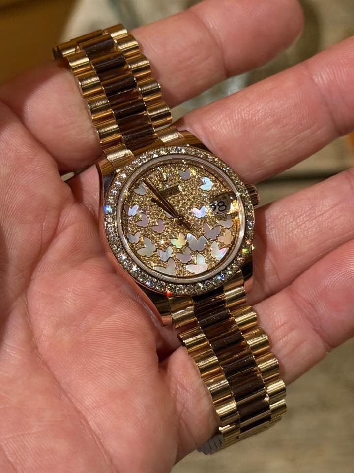 Rolex | Datejust | 278285RBR | Rose gold | 31 mm | Rose gold | Pink | Automatic