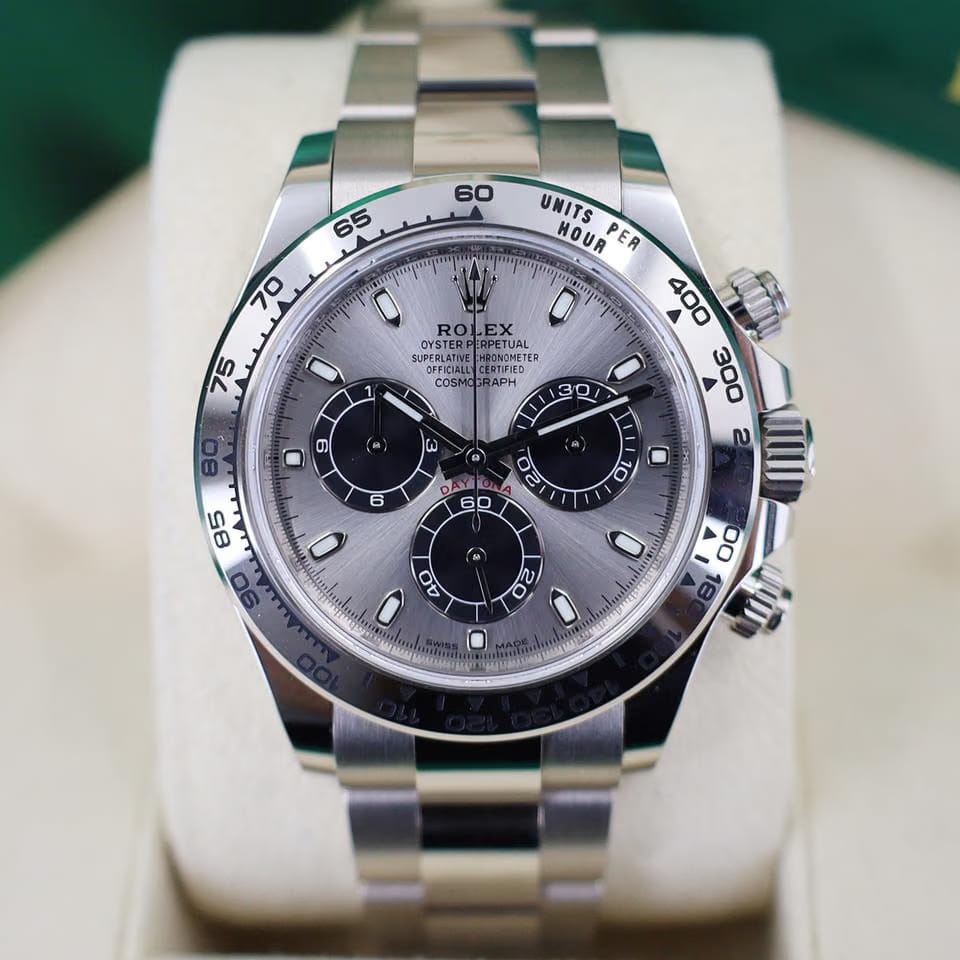 Rolex | Daytona | 116509 | White gold | White gold | Grey | Automatic