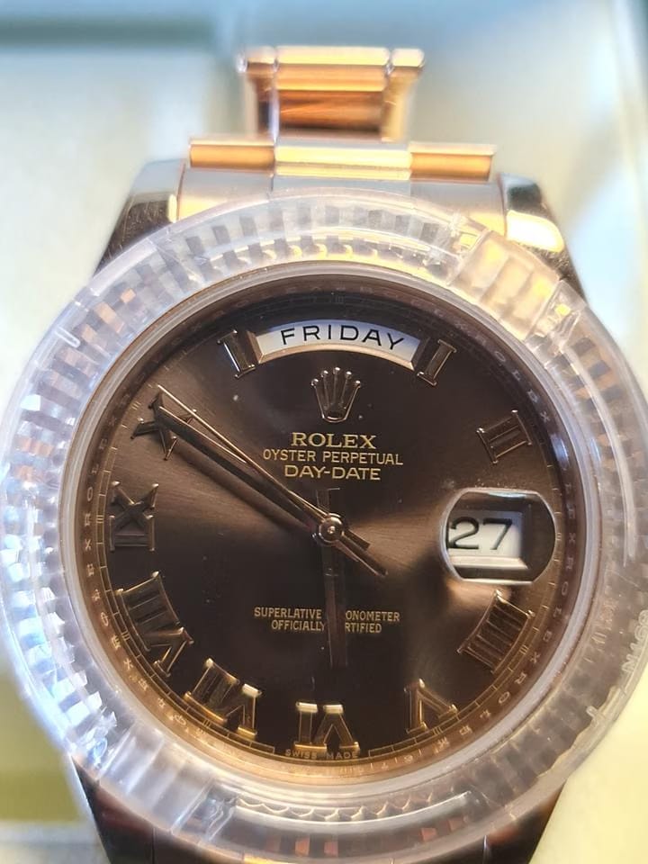 Rolex | Day-Date | 218235 | 41 x 49 mm | Rose gold | Automatic