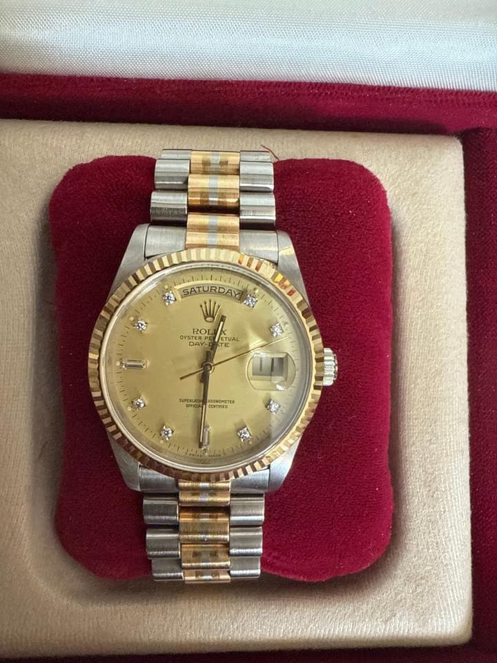 Rolex | Day-Date | 18239BIC | Yellow gold | 36 mm | Rose gold | Gold | Automatic