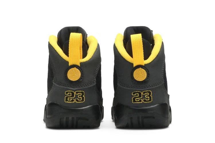 Air Jordan 9 Retro PS Dark Charcoal University Gold