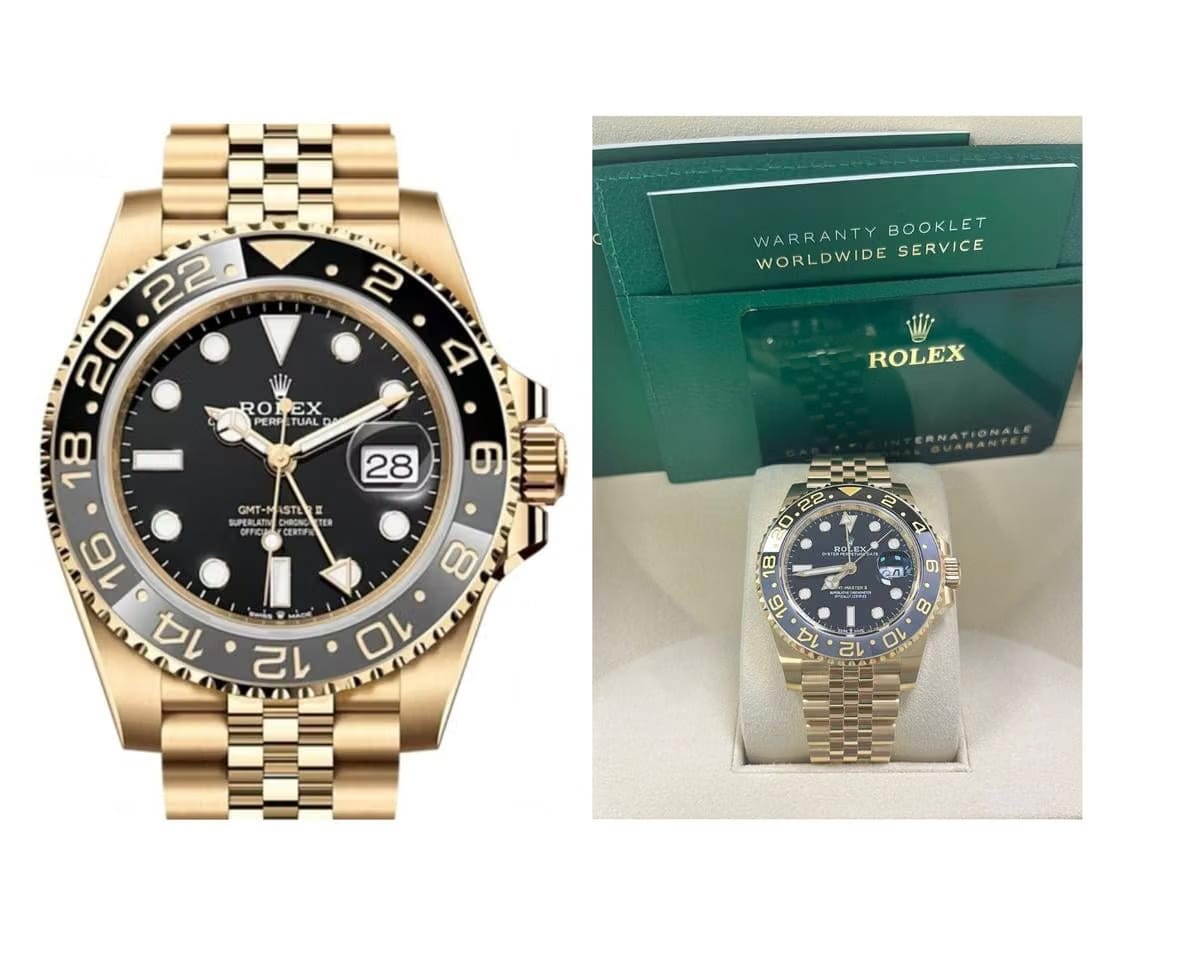 Rolex | GMT-Master II | 126718grnr | Yellow gold | Yellow gold | Black