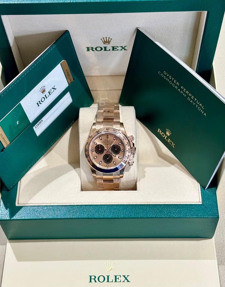 Rolex | Daytona | 116505 | Rose gold | 40 mm | Rose gold | Pink | Automatic