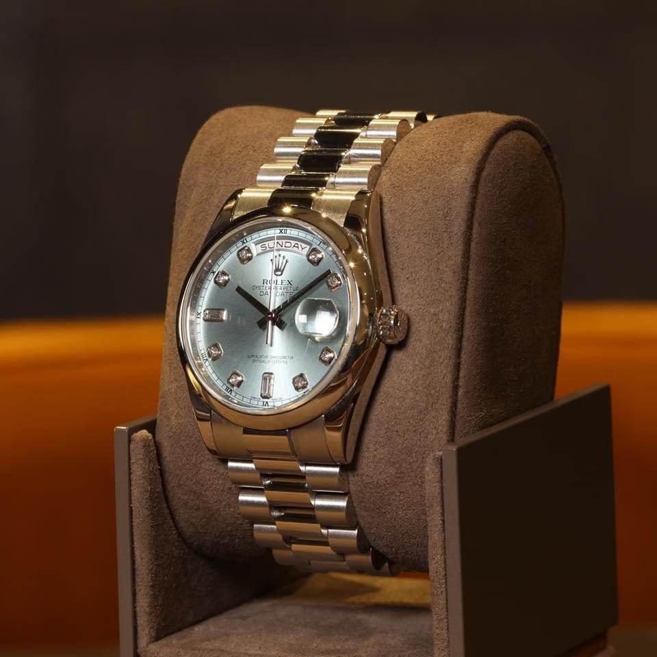 Rolex | Day-Date | 118206 | Platinum | 36 mm | Platinum | Automatic