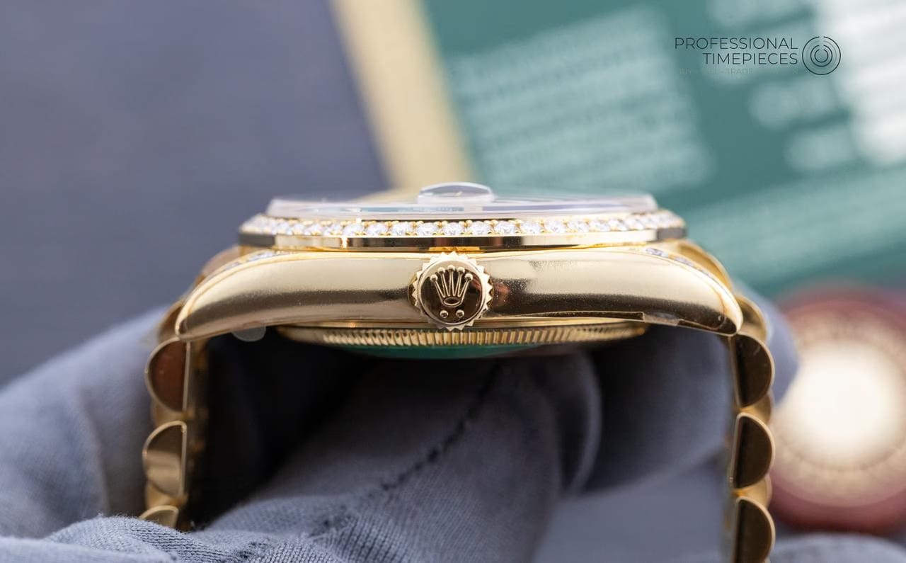 Rolex | Day-Date | 118388 | Yellow gold | 36 mm | Yellow gold | Champagne | Automatic