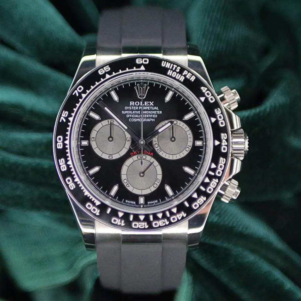 Rolex | Daytona | 126519LN-0002 | White gold | 40 mm | Rubber | Black | Automatic
