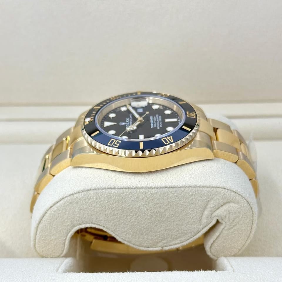 Rolex | Submariner | 126618LN | Yellow gold | 41 x 40 mm | Yellow gold | Black | Automatic