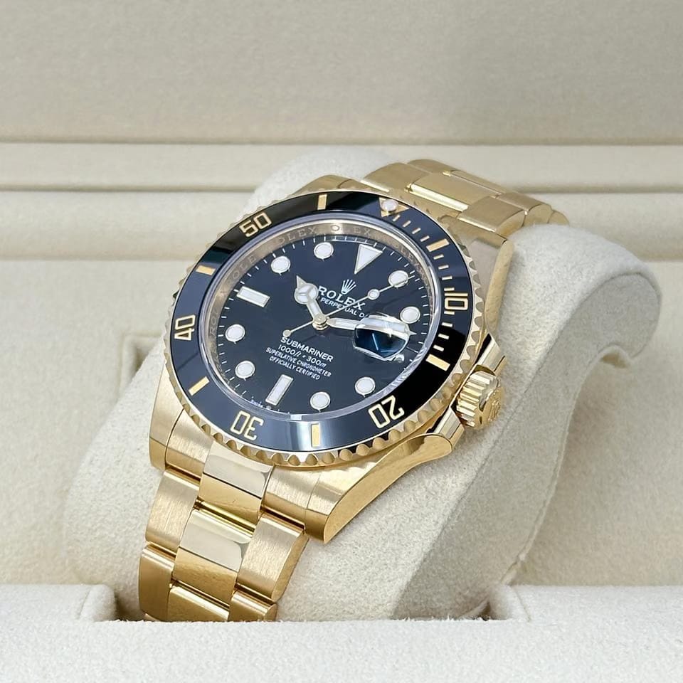 Rolex | Submariner | 126618LN | Yellow gold | 41 x 40 mm | Yellow gold | Black | Automatic