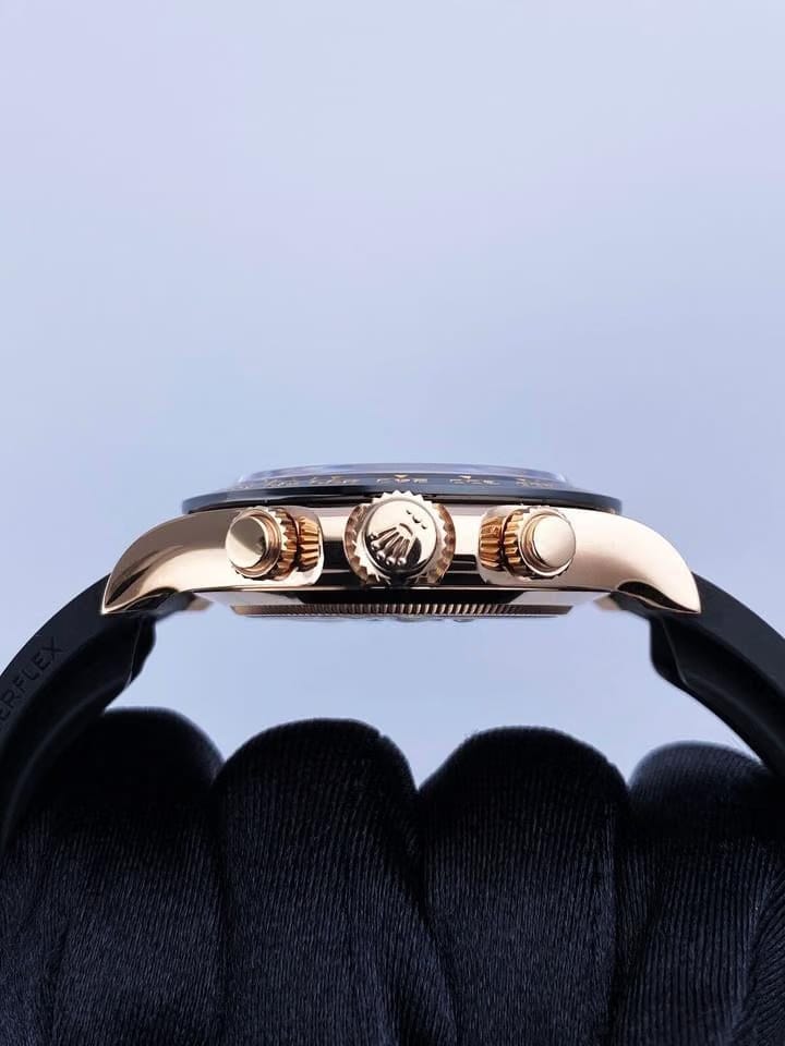 Rolex | Daytona | 116515ln 116515LN Chocolate Dial 2023 | Rose gold | 40 mm | Rubber | Brown | Automatic