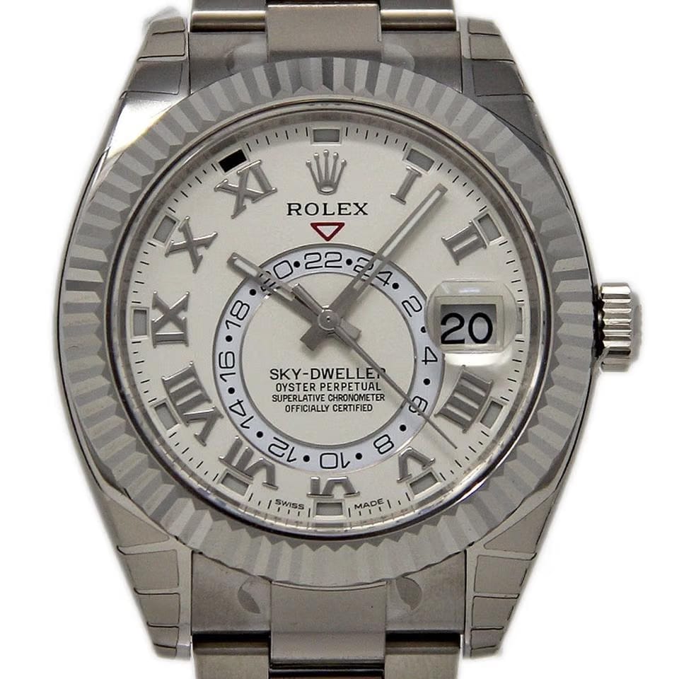 Rolex | Sky-Dweller | 326939 | White gold | 42 mm | White gold | Champagne | Automatic