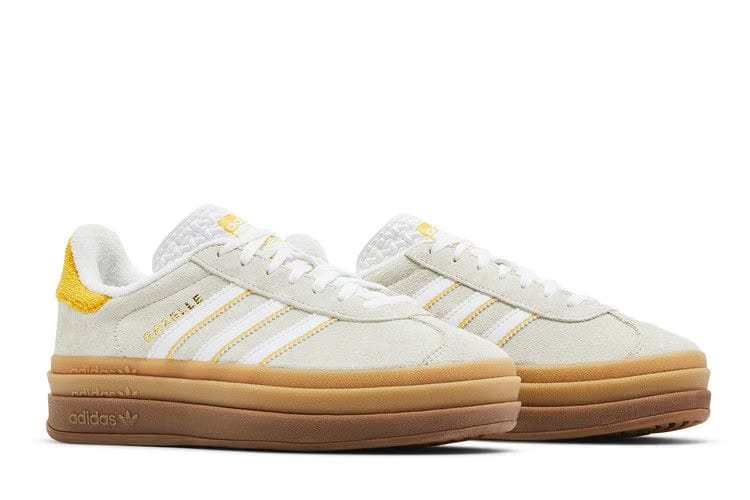 Wmns Gazelle Bold 'Ivory Bold Gold'