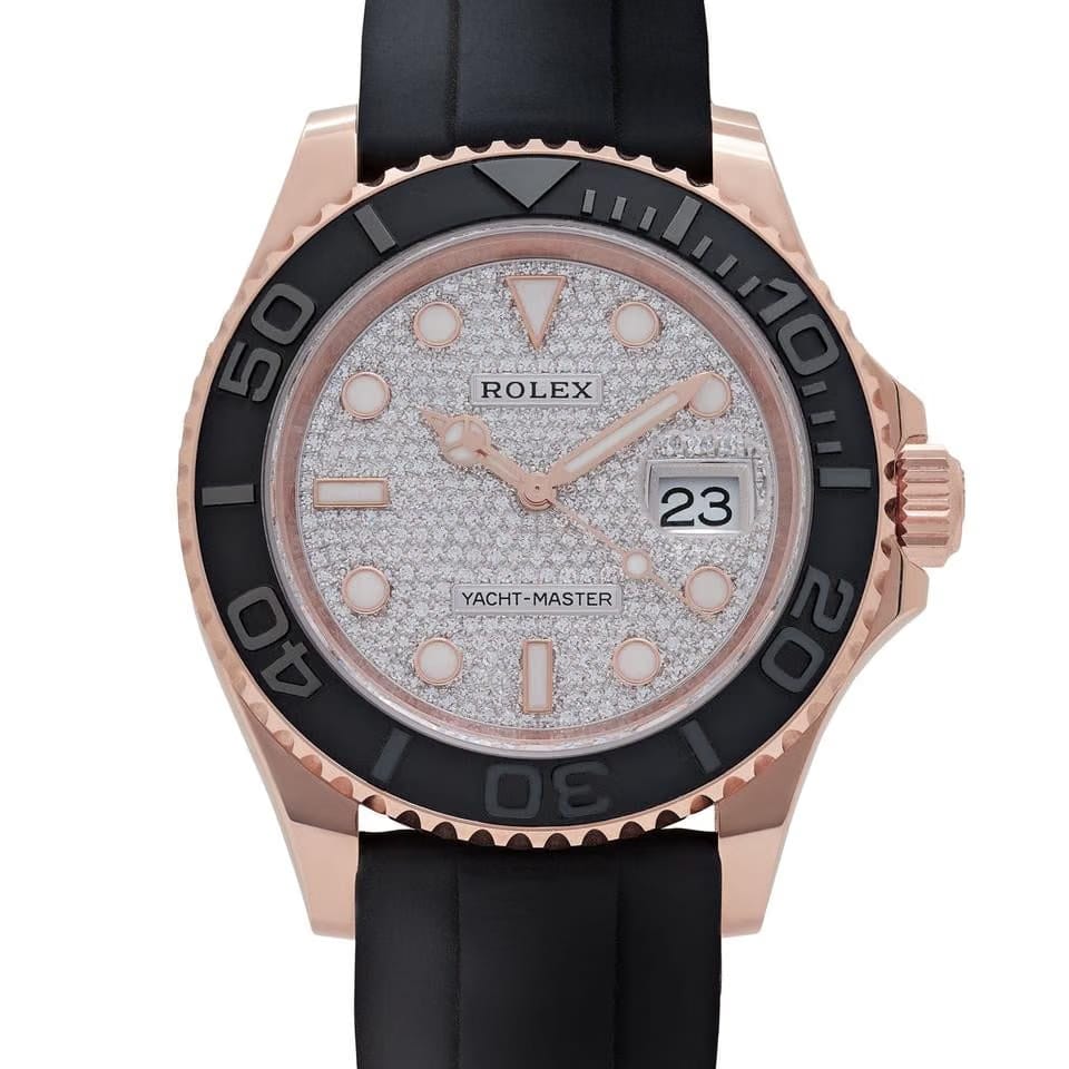 Rolex | Yacht-Master | 126655 | Rose gold | 40 mm | Rubber | Automatic