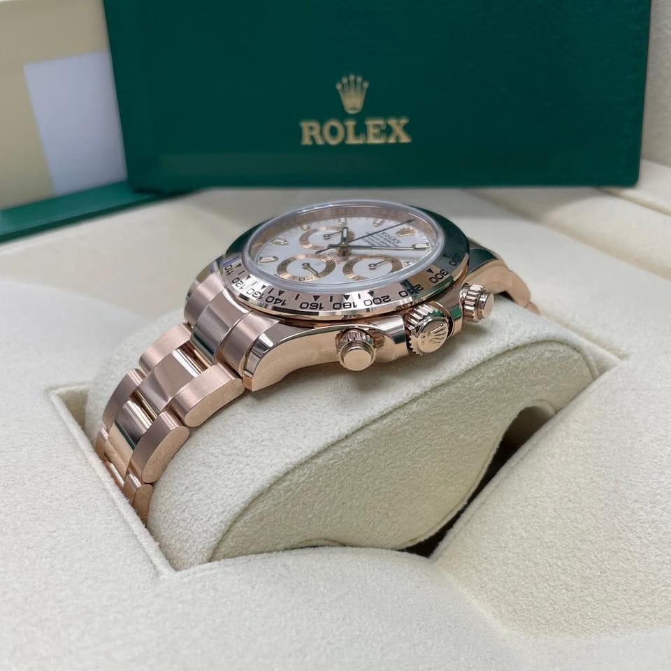 Rolex | Daytona | 116505 | Rose gold | 40 mm | Rose gold | White | Automatic