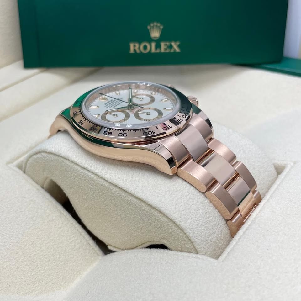 Rolex | Daytona | 116505 | Rose gold | 40 mm | Rose gold | White | Automatic