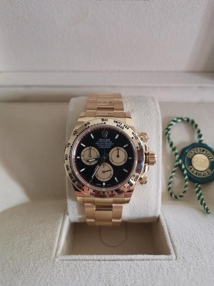 Rolex | Daytona | 126508 | 40 mm | Yellow gold | Automatic