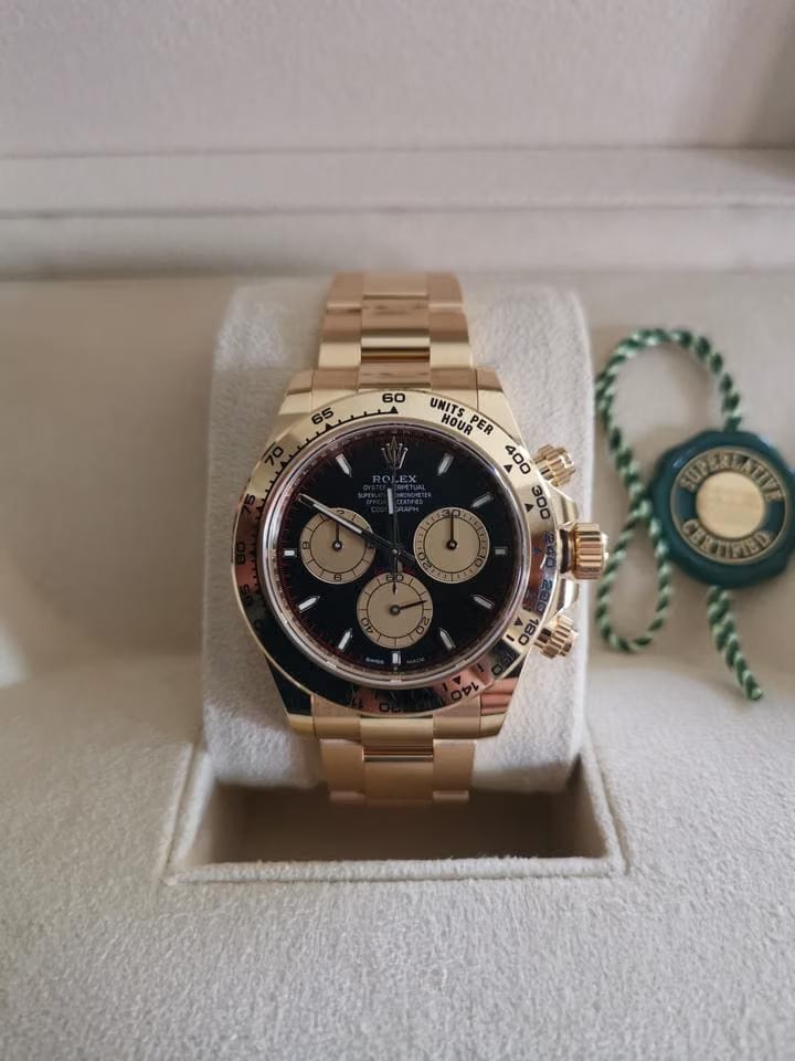 Rolex | Daytona | 126508 | 40 mm | Yellow gold | Automatic