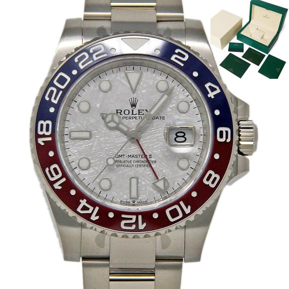 Rolex | GMT-Master II | 126719 | White gold | 40 mm | White gold | Meteorite | Automatic