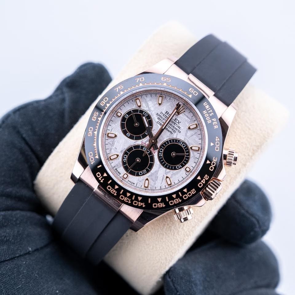 Rolex | Daytona | 116515ln | Rose gold | 40 mm | Rubber | Meteorite | Automatic