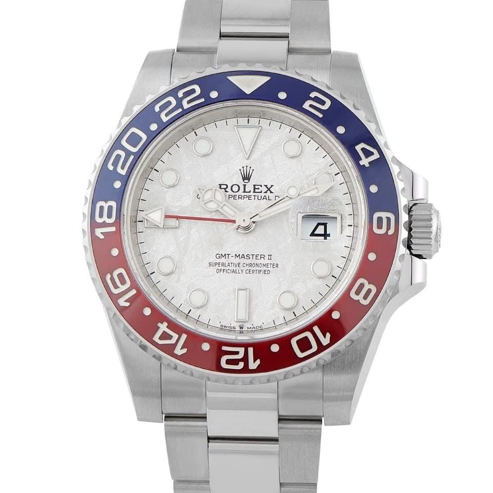 Rolex | GMT-Master II | 126719BLRO | White gold | White gold | Silver | Automatic