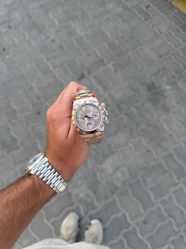 Rolex | Daytona | 116505 | Gold/Steel | 40 mm | Rose gold | Brown | Automatic