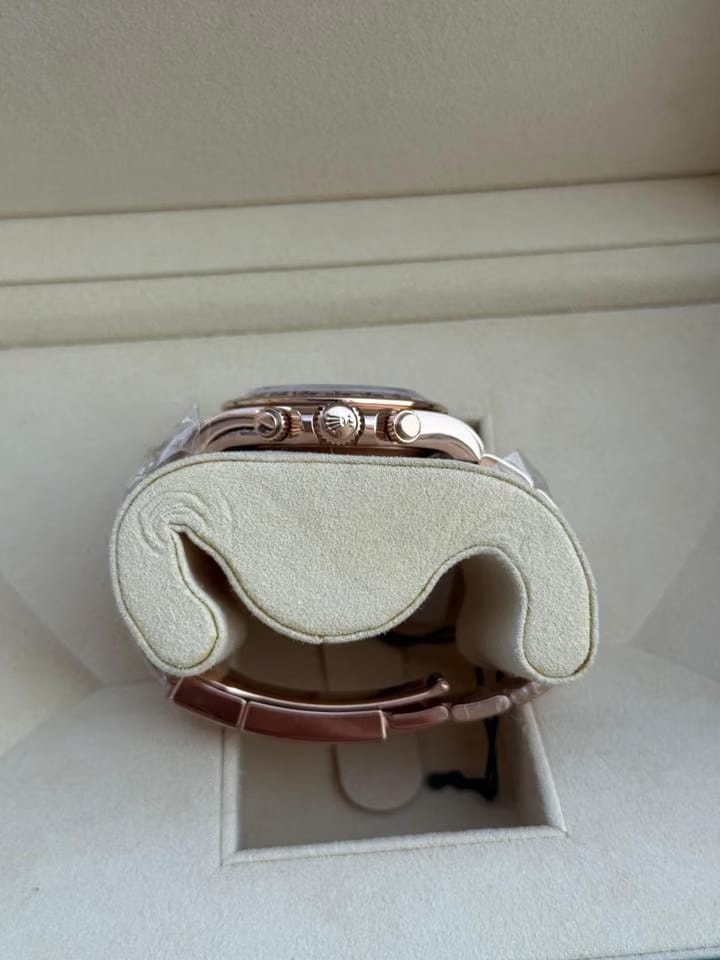 Rolex | Daytona | 116505 | Gold/Steel | 40 mm | Rose gold | Brown | Automatic