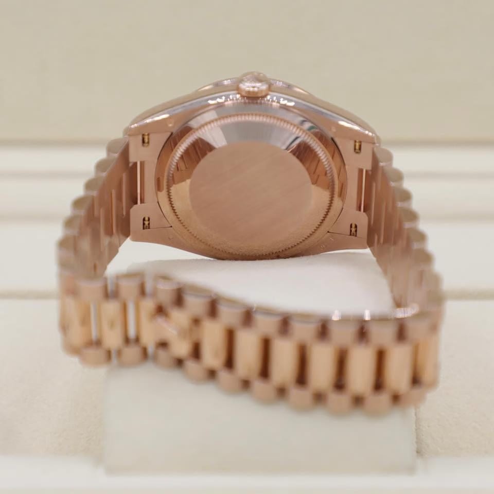 Rolex | Day-Date | 128345RBR | Rose gold | 36 x 43 mm | Rose gold | Mother of pearl | Automatic