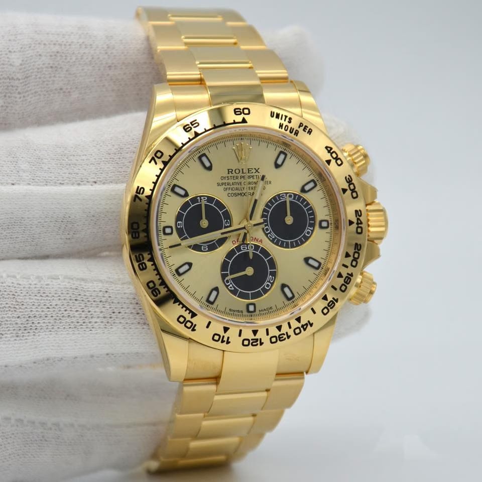 Rolex | Daytona | 116508 chbki | Yellow gold | 40 mm | Yellow gold | Champagne | Automatic