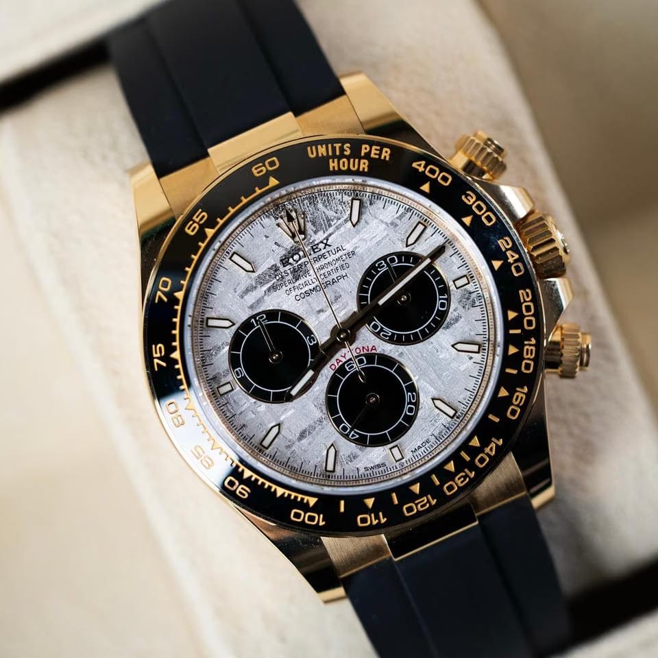 Rolex | Daytona | 126518LN | Yellow gold | 40 mm | Rubber | Gold | Automatic