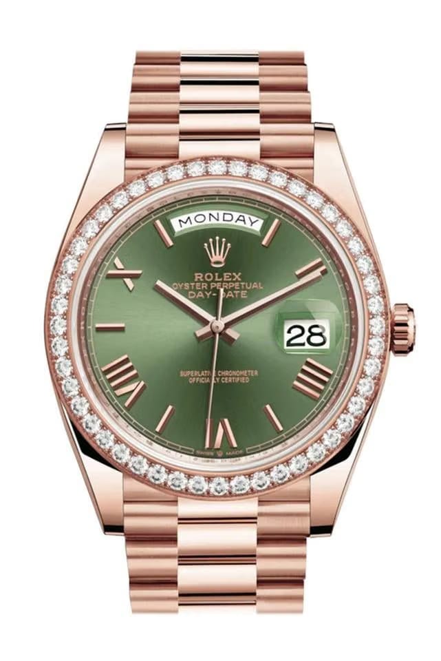 Rolex | Day-Date | 228345RBR | Rose gold | 40 mm | Rose gold | Automatic