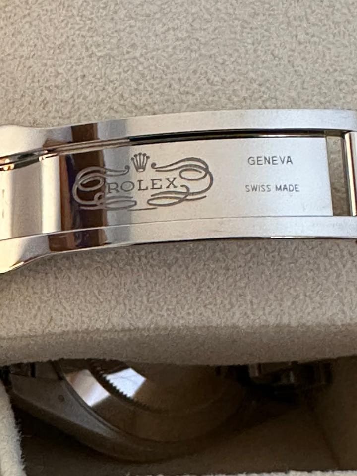 Rolex | Day-Date | 228349RBR | White gold | 40 mm | White gold | Black | Automatic