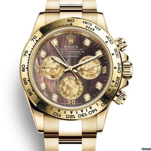 Rolex | Daytona | 116508 | Yellow gold | 40 mm | Yellow gold | Mother of pearl | Automatic